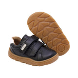 TENIS AUDAZ PARA NIÑO EN PIEL COLOR NEGRO ZERO CON DOBLE TIRA DE CONTACTO