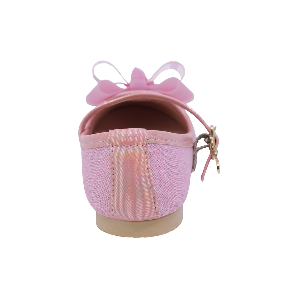 BALERINA COQUETA PARA NIÑA COLOR ROSA DE SINTÉTICO FLORINDA CON HEBILLA