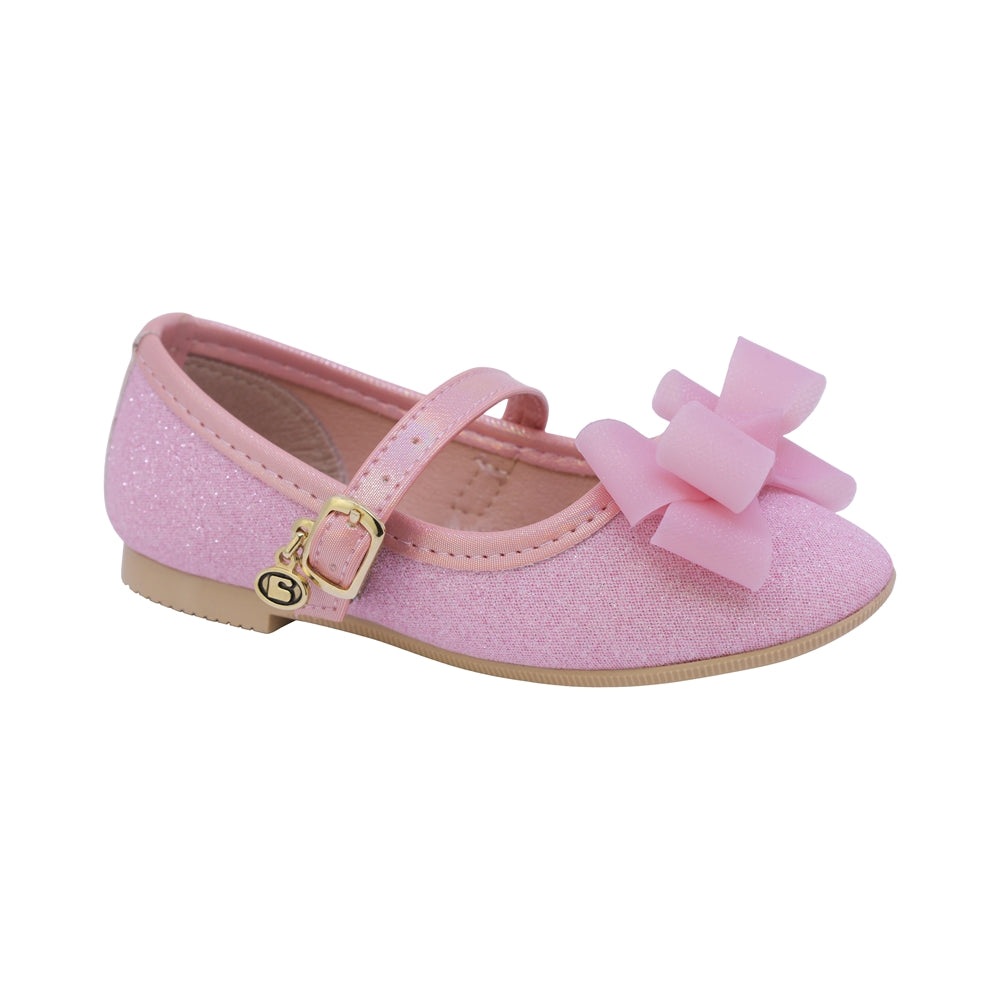 BALERINA COQUETA PARA NIÑA COLOR ROSA DE SINTÉTICO FLORINDA CON HEBILLA