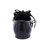 BALERINA COQUETA PARA NIÑA COLOR NEGRO DE CHAROL YUUKI CON HEBILLA