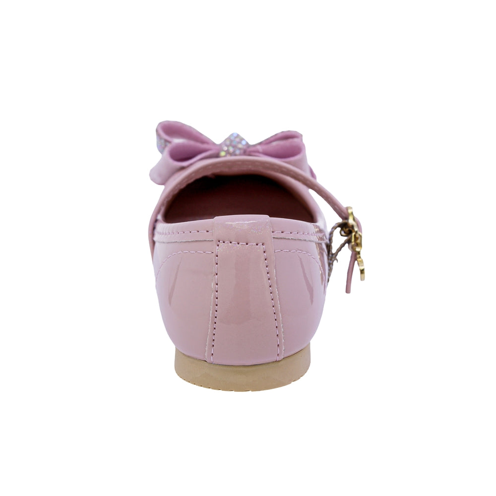 BALERINA COQUETA PARA NIÑA COLOR ROSA DE SINTÉTICO FLORINDA CON HEBILLA