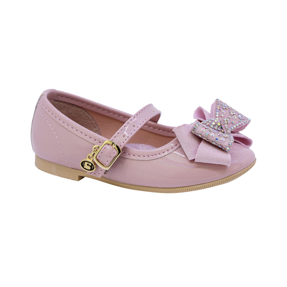 BALERINA COQUETA PARA NIÑA COLOR ROSA DE SINTÉTICO FLORINDA CON HEBILLA