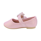 BALERINA COQUETA PARA NIÑA EN SINTÉTICO COLOR ROSA MARBI CON TIRA DE CONTACTO