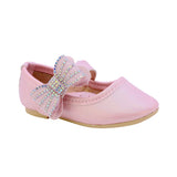BALERINA COQUETA PARA NIÑA EN SINTÉTICO COLOR ROSA MARBI CON TIRA DE CONTACTO