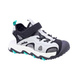 SANDALIA AUDAZ PARA NIÑO COLOR GRIS DE SINTÉTICO TRITON CON TIRA DE CONTACTO