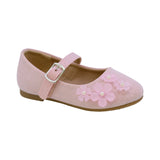 BALERINA COQUETA PARA NIÑA COLOR ROSA DE SINTÉTICO DOLLY CON HEBILLA