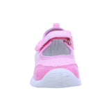TENIS COQUETA PARA NIÑA EN SINTÉTICO COLOR ROSA LUNETA CON TIRA DE CONTACTO