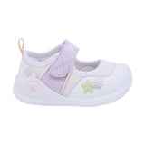 CERRADO MARY JANE  COQUETA PARA NIÑA COLOR BLANCO LILA DE SINTÉTICO LUNETA CON TIRA DE CONTACTO