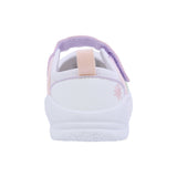 CERRADO MARY JANE  COQUETA PARA NIÑA COLOR BLANCO LILA DE SINTÉTICO LUNETA CON TIRA DE CONTACTO