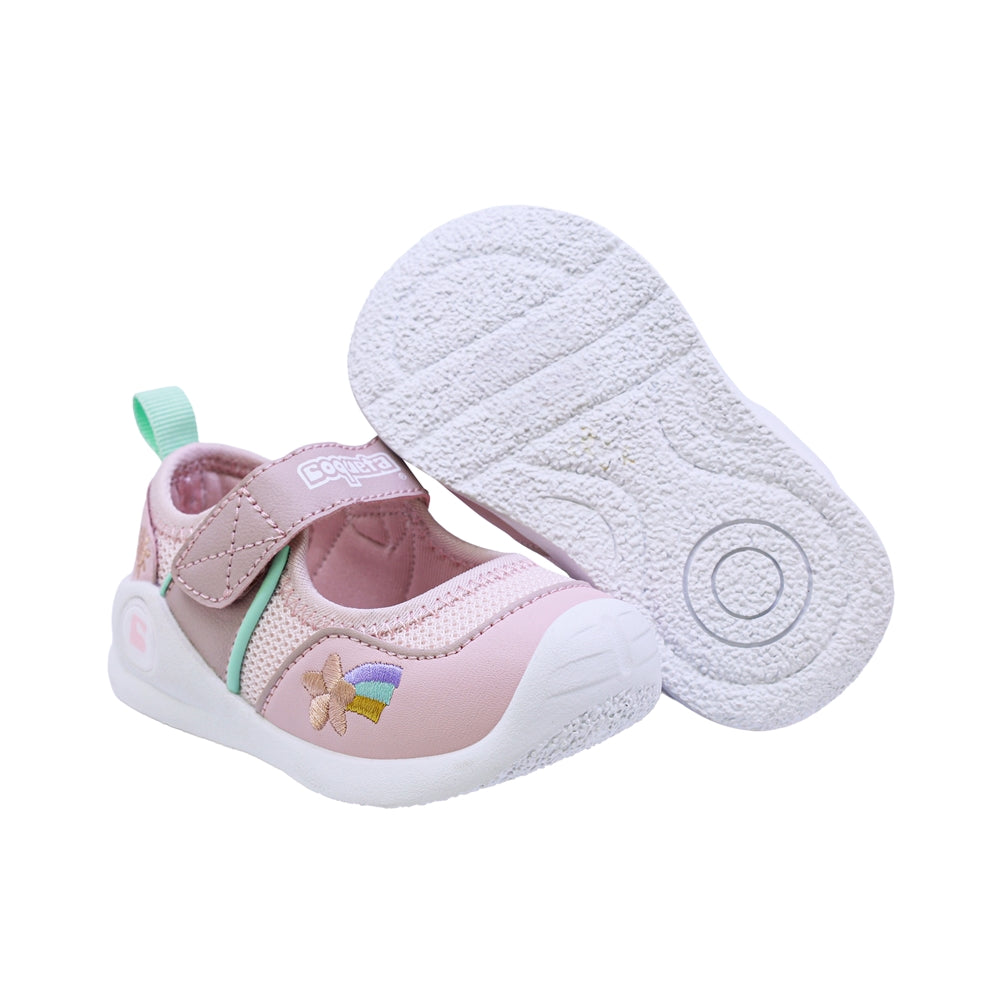 CERRADO MARY JANE COQUETA PARA NIÑA COLOR ROSA DE SINTÉTICO LUNETA CON TIRA DE CONTACTO