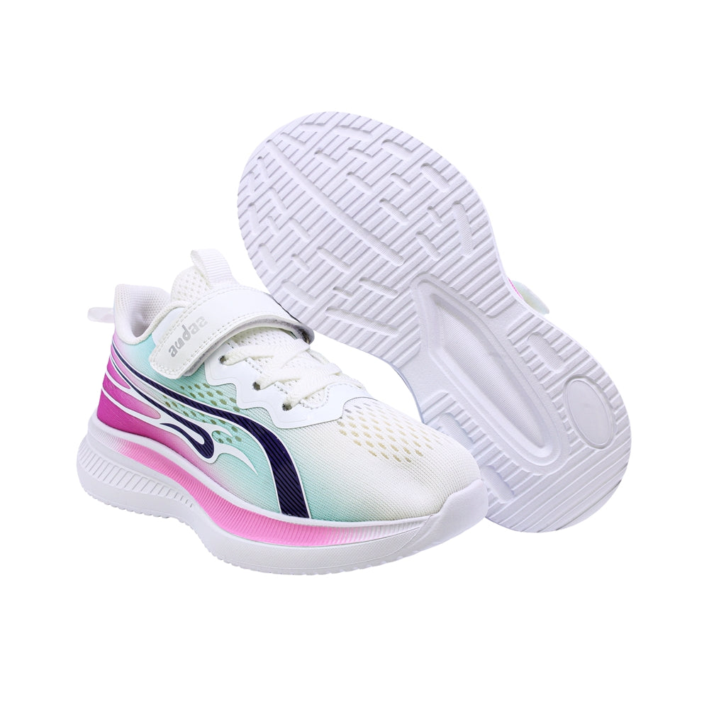 TENIS COQUETA PARA NIÑA SINTÉTICO COLOR BLANCO FIUSHA DE CONTACTO