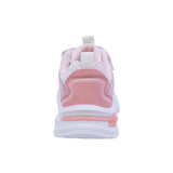 TENIS COQUETA PARA NIÑA SINTÉTICO COLOR BLANCO ROSA DE CONTACTO