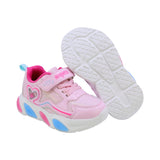 TENIS COQUETA PARA NIÑA EN SINTÉTICO COLOR ROSA BULMA CON TIRA DE CONTACTO