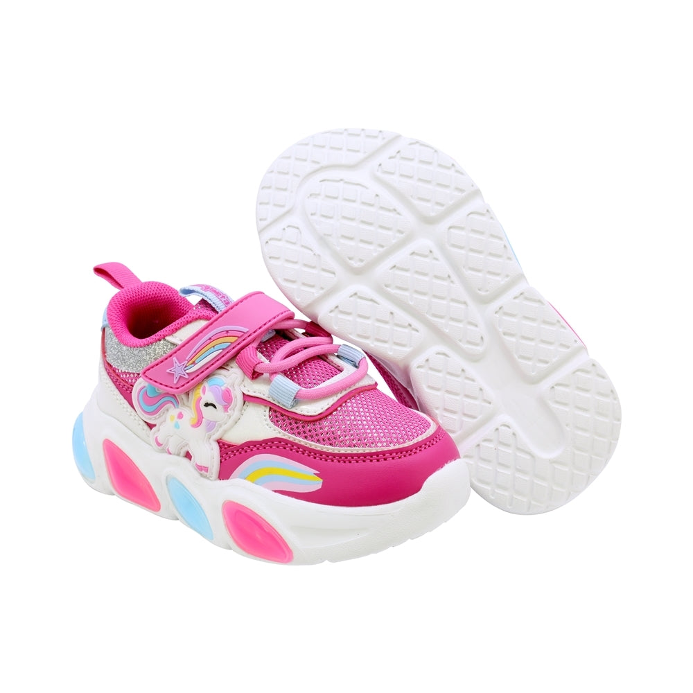 TENIS COQUETA  PARA NIÑA SINTÉTICO FIUSHA BULMA CON TIRA DE CONTACTO