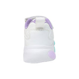 TENIS COQUETA PARA NIÑA EN SINTÉTICO COLOR BLANCO BULMA CON AGUJETA Y TIRA DE CONTACTO