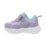 TENIS COQUETA PARA NIÑA EN SINTÉTICO COLOR LILA BULMA CON AGUJETA Y TIRA DE CONTACTO