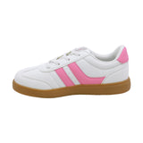TENIS COQUETA PARA NIÑA DE SINTÉTICO COLOR BLANCO TIMON CON AGUJETA