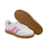TENIS COQUETA PARA NIÑA DE SINTÉTICO COLOR BLANCO TIMON CON AGUJETA