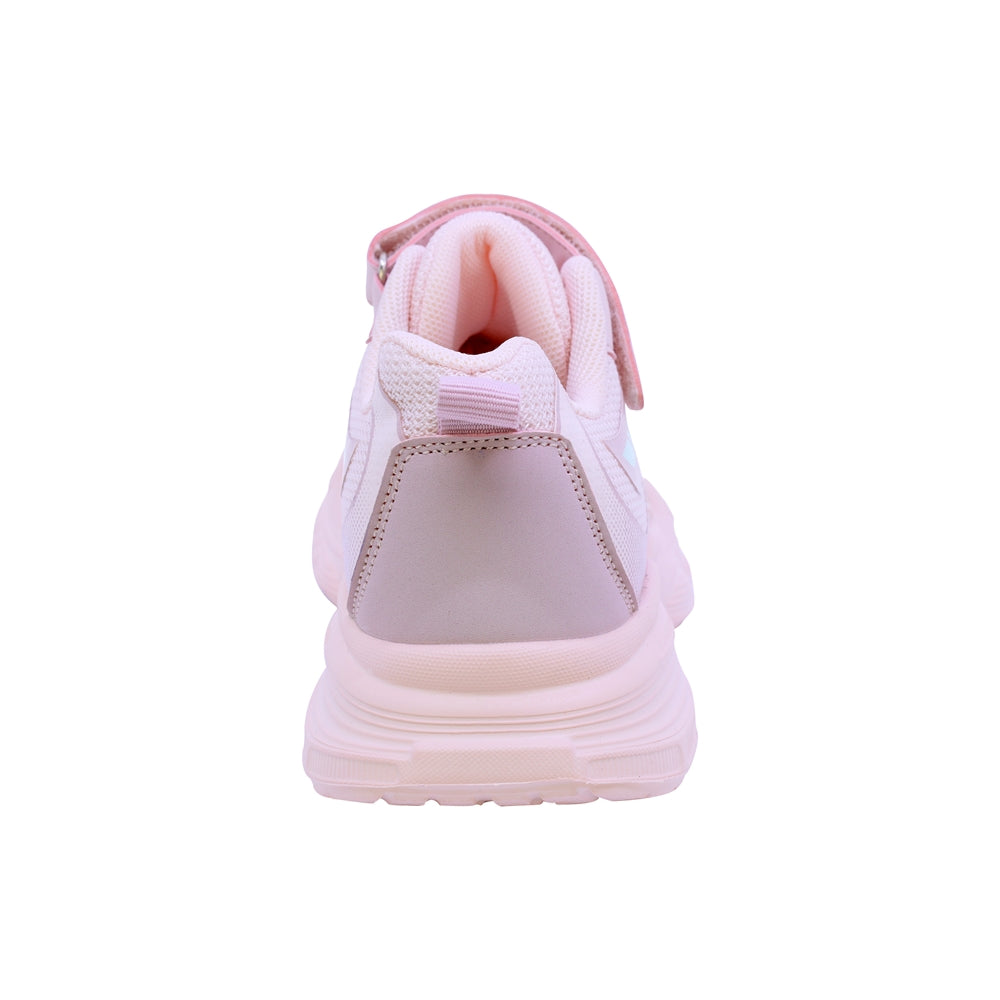 TENIS COQUETA PARA NIÑA DE SINTÉTICO COLOR ROSA ASUNA CON TIRA DE CONTACTO