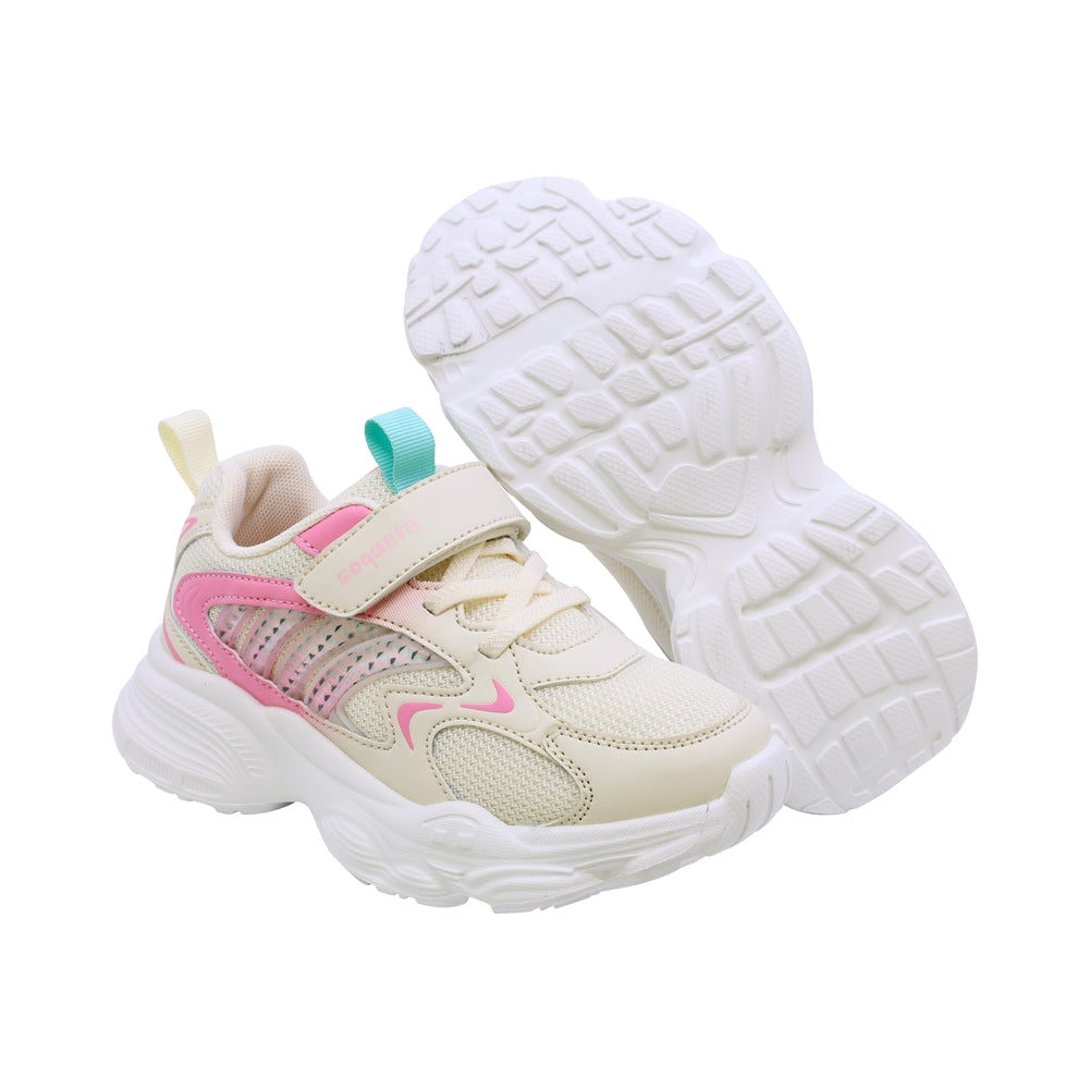 TENIS COQUETA  PARA NIÑA SINTÉTICO FIUSHA ASUNA CON TIRA DE CONTACTO