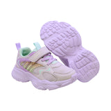 TENIS COQUETA PARA NIÑA DE SINTÉTICO COLOR MORADO ASUNA CON TIRA DE CONTACTO