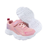 TENIS COQUETA PARA NIÑA EN TEXTIL COLOR ROSA AZUNA CON AGUJETA Y TIRA DE CONTACTO