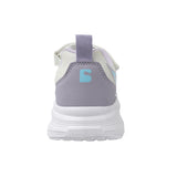 TENIS COQUETA PARA NIÑA EN TEXTIL COLOR BLANCO AZUNA CON AGUJETA Y TIRA DE CONTACTO