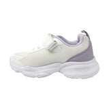 TENIS COQUETA PARA NIÑA EN TEXTIL COLOR BLANCO AZUNA CON AGUJETA Y TIRA DE CONTACTO
