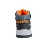 TENIS AUDAZ PARA NIÑO EN SINTÉTICO COLOR GRIS ALPINA CON AGUJETA Y TIRA DE CONTACTO