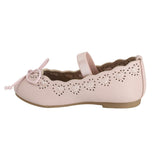 BALERINA COQUETA PARA NIÑA EN SINTÉTICO COLOR ROSA MARBI CON CINTA ELÁSTICA