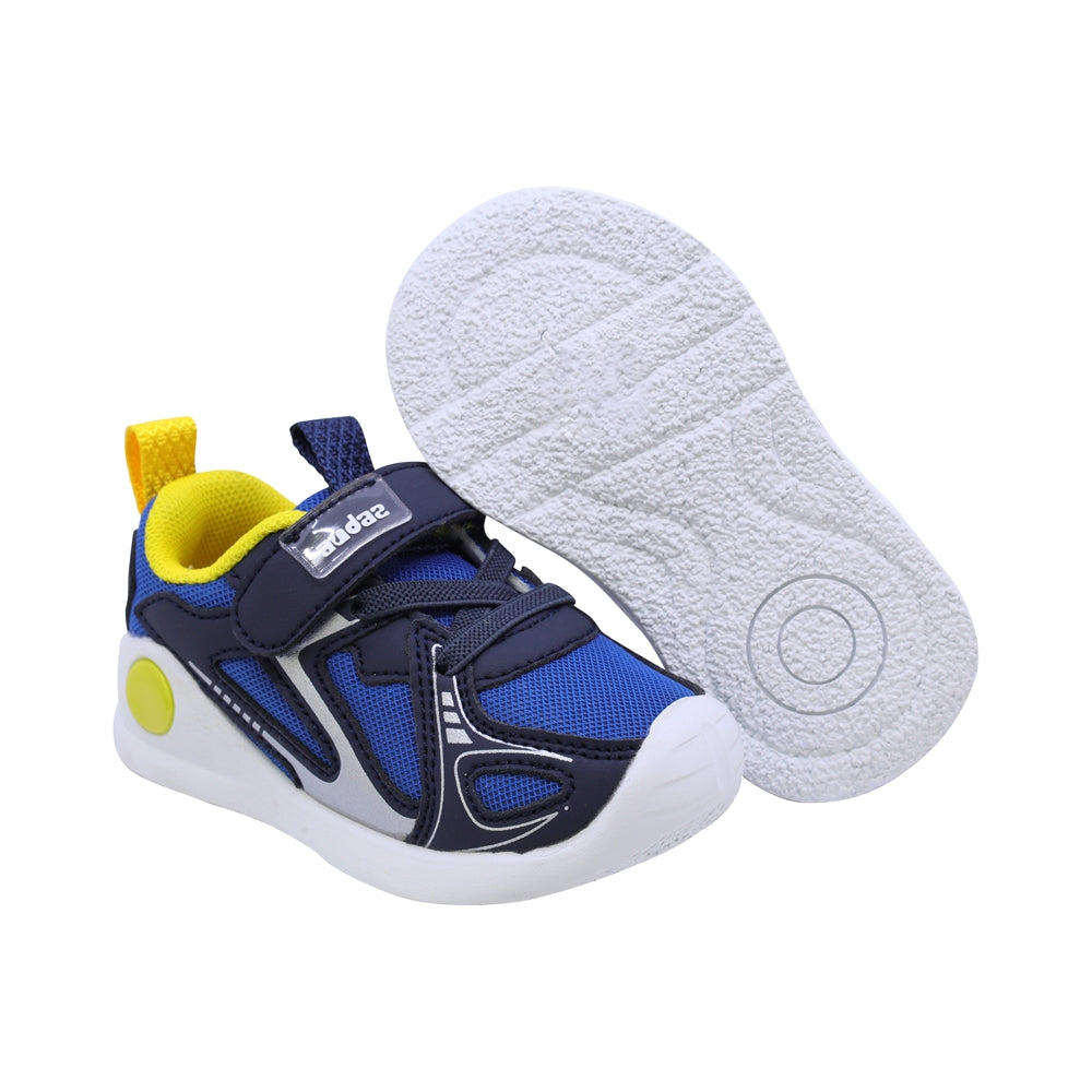 TENIS AUDAZ PARA NIÑO DE SINTÉTICO COLOR AZUL MARINO LUNETA CON TIRA DE CONTACTO