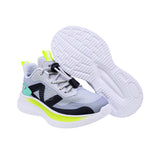 TENIS AUDAZ PARA NIÑO COLOR GRIS DE SINTÉTICO ROCCO CON AGUJETA ELÁSTICA