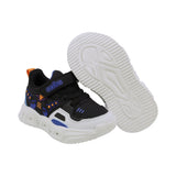 TENIS AUDAZ PARA NIÑO SINTÉTICO NEGRO ORION CON TIRA DE CONTACTO