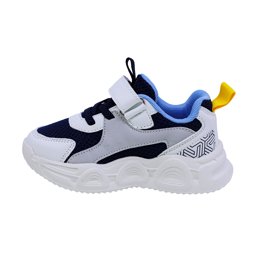 TENIS AUDAZ PARA NIÑO COLOR AZUL DE SINTÉTICO ORION CON TIRA DE CONTACTO