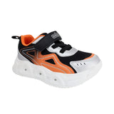 TENIS AUDAZ PARA NIÑO EN SINTÉTICO COLOR NEGRO ORION CON AGUJETA Y TIRA DE CONTACTO