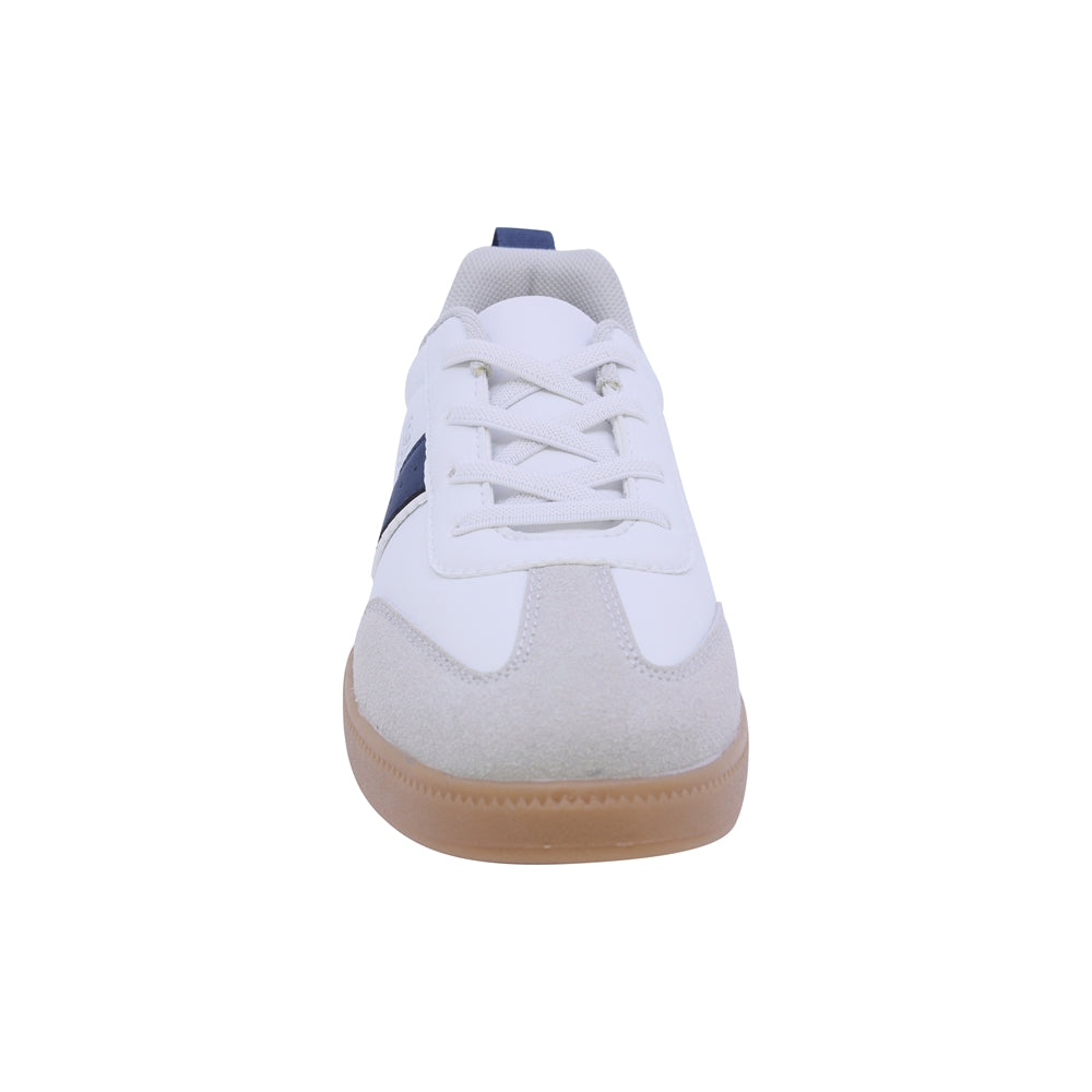 TENIS AUDAZ PARA NIÑO DE SINTÉTICO COLOR BLANCO TIMON CON AGUJETA