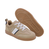 TENIS AUDAZ PARA NIÑO DE SINTÉTICO COLOR BEIGE TIMON CON AGUJETA