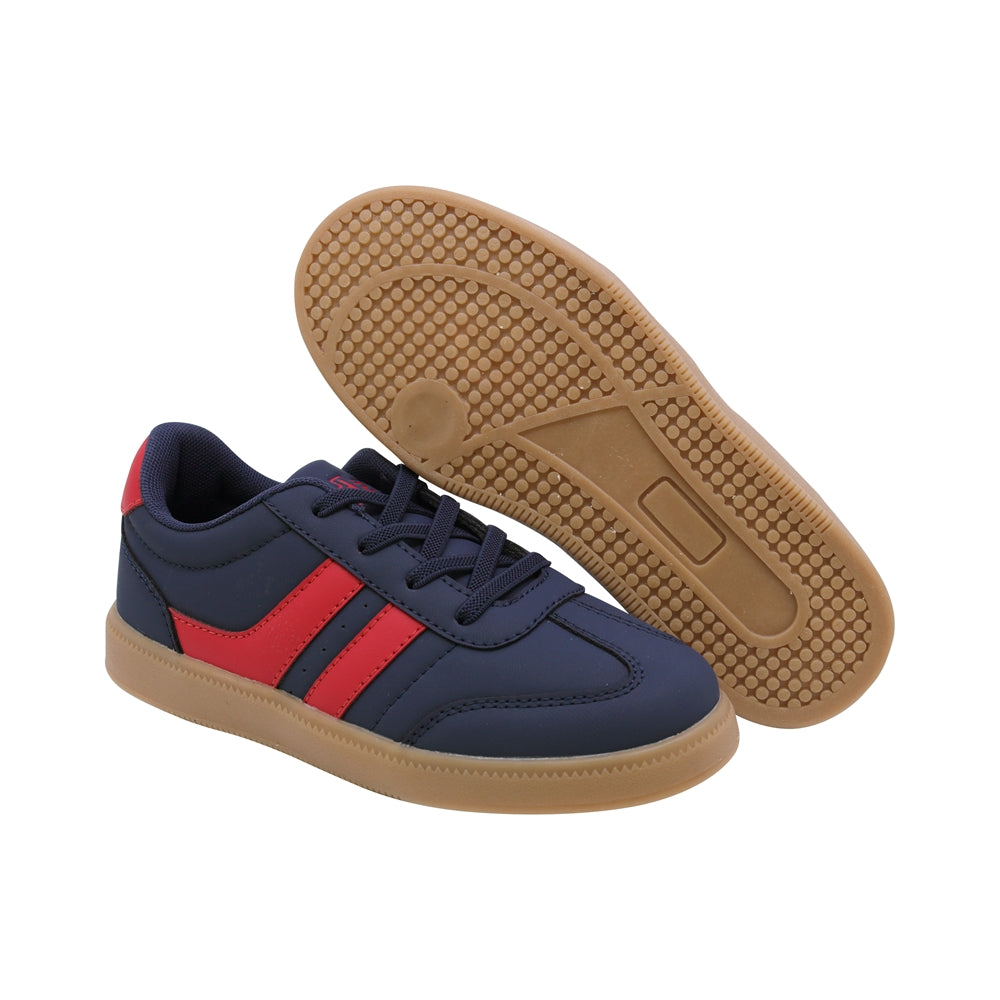 TENIS AUDAZ PARA NIÑO DE SINTÉTICO COLOR AZUL MARINO TIMON CON AGUJETA