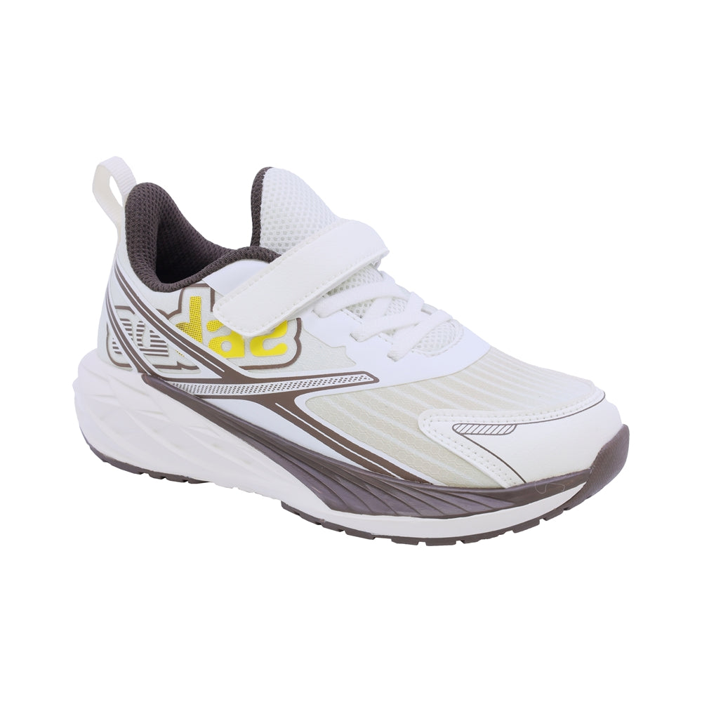 TENIS AUDAZ PARA NIÑO DE SINTÉTICO COLOR BEIGE OCA CON TIRA DE CONTACTO