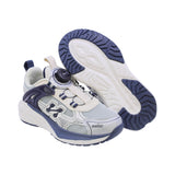 TENIS AUDAZ PARA NIÑO DE SINTÉTICO COLOR GRIS OCA CON AJUSTE AUTOMÁTICO