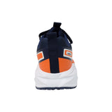 TENIS AUDAZ PARA NIÑO EN SINTÉTICO COLOR BEIGE-AZUL OCA CON AGUJETA Y TIRA DE CONTACTO
