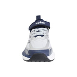 TENIS AUDAZ PARA NIÑO EN SINTÉTICO COLOR GRIS-AZUL OCA CON AGUJETA Y TIRA DE CONTACTO