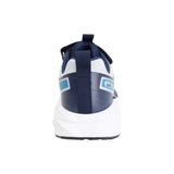 TENIS AUDAZ PARA NIÑO EN SINTÉTICO COLOR GRIS-AZUL OCA CON AGUJETA Y TIRA DE CONTACTO