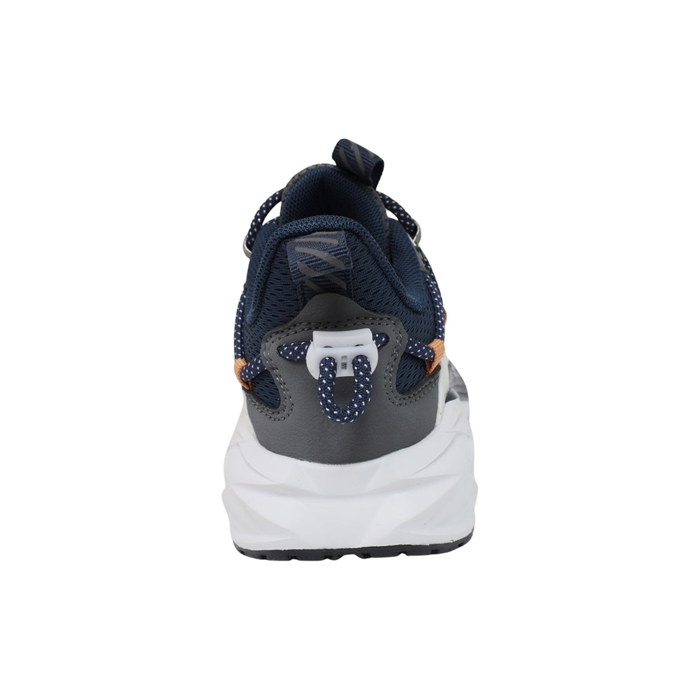 TENIS AUDAZ PARA NIÑO EN SINTÉTICO COLOR GRIS-BEIGE OCA CON CINTA ELÁSTICA