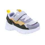 TENIS AUDAZ PARA NIÑO COLOR GRIS DE SINTÉTICO NEMO CON TIRA DE CONTACTO