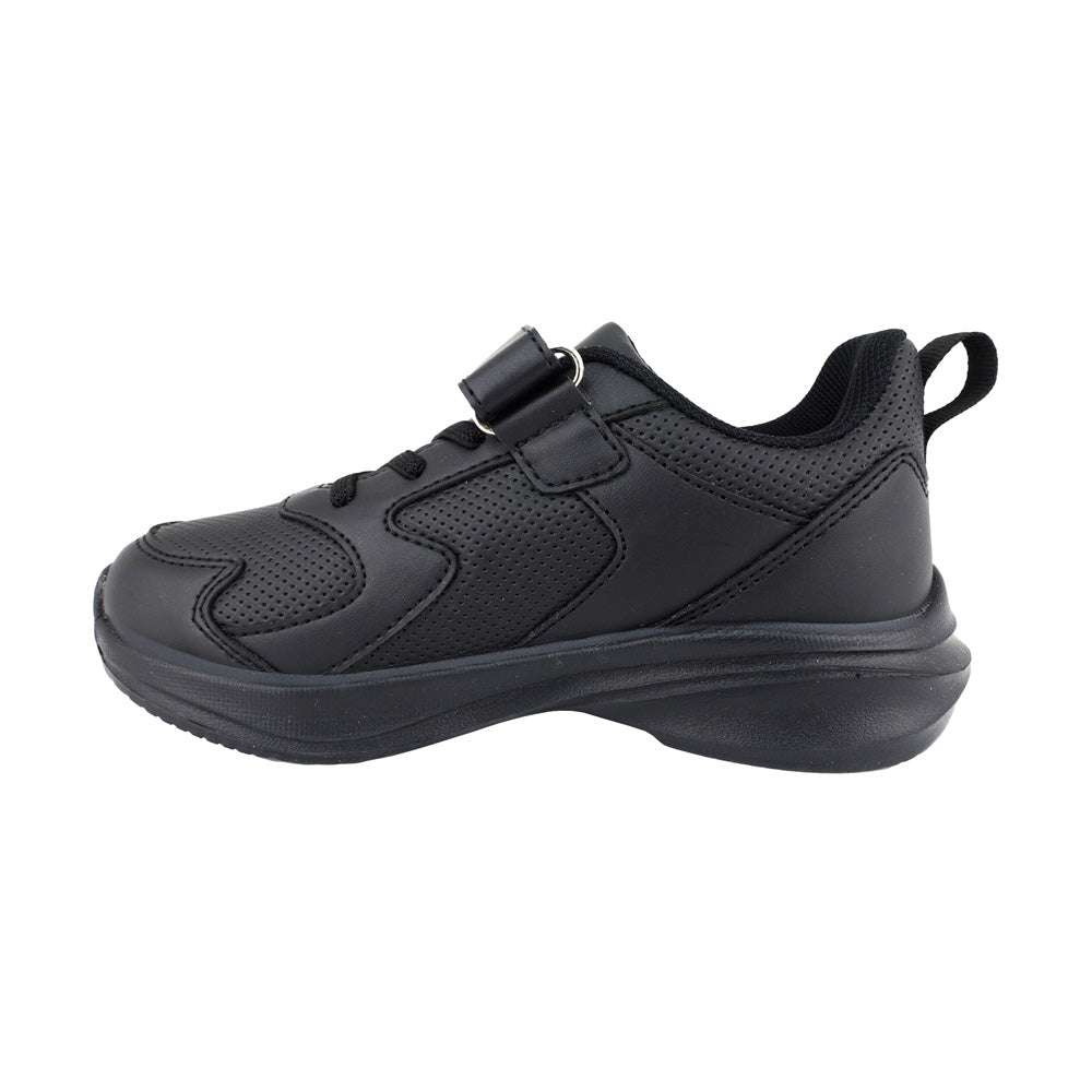 TENIS AUDAZ PARA NIÑO SINTÉTICO NEGRO PAGANI CON TIRA DE CONTACTO
