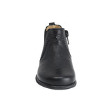 BOTA AUDAZ PARA NIÑO EN PIEL COLOR NEGRO CLICK CON ELÁSTICO