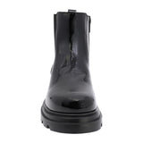 BOTA COQUETA PARA NIÑA EN CHAROL COLOR NEGRO JAZZ CON ELÁSTICO