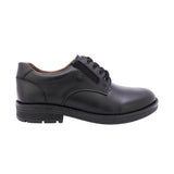 ZAPATO ESCOLAR AUDAZ PARA NIÑO PIEL NEGRO CHELSEA CON AGUJETA