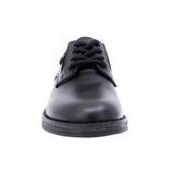 ZAPATO ESCOLAR AUDAZ PARA NIÑO PIEL NEGRO CHELSEA CON AGUJETA